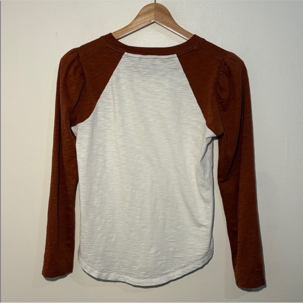 Veronica Beard Mason Baseball Tee - Picture 5 of 6
